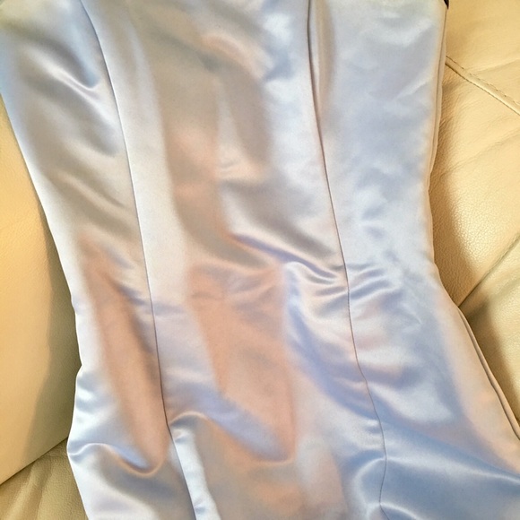 Jessica Mcclintock Periwinkle gown - Picture 5 of 8